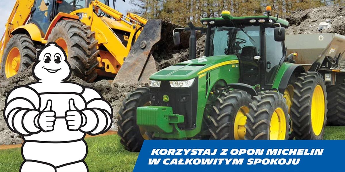 Gwarancja na opony rolnicze Michelin 2022 - sprawdź jak zyskać