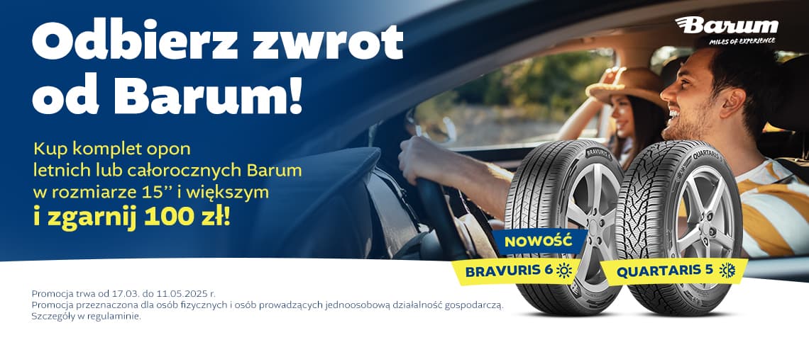 Premia CASHBACK od Barum