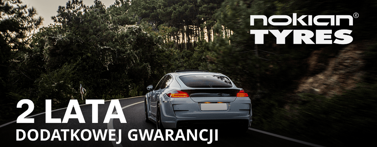 Dodatkowa Gwarancja Nokian Tyres - jeszcze więcej spokoju na drodze