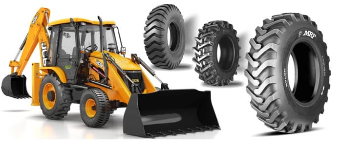 Opony do JCB , Opony do koparek