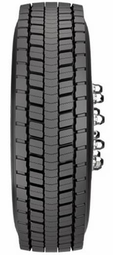 Opona Goodyear 245/70 R17.5 REG. RHD II+ [136/134] M TL M+S