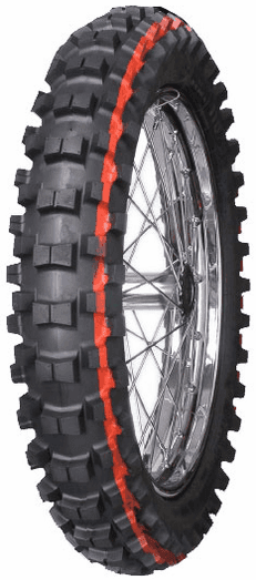 Opona Mitas 90/100 - 14 C-20 [49 M] TT (czerwony pasek)