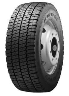 Opona Kumho 315/80 R22.5 KWD01 18PR [154/150] M TL 3PMSF zima
