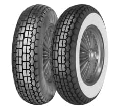 Opona Mitas 3.50-8 B-13 46J FRONT/REAR TT WHITE WALL