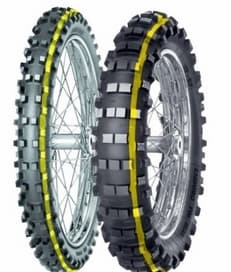 Opona Mitas 140/80 - 18 EF-07 SUPER [70 R] TT (żółty pasek)