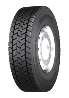 Opona Semperit 315/80 R22.5 RUNNER D2 20PR 156/150L M+S 3PMSF