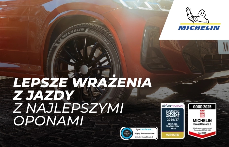 Michelin lepsze wrażenia z jazdy