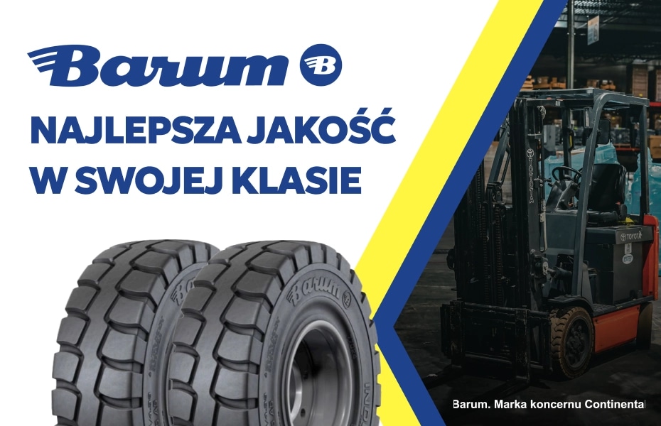 opony do wózków widłowych barum