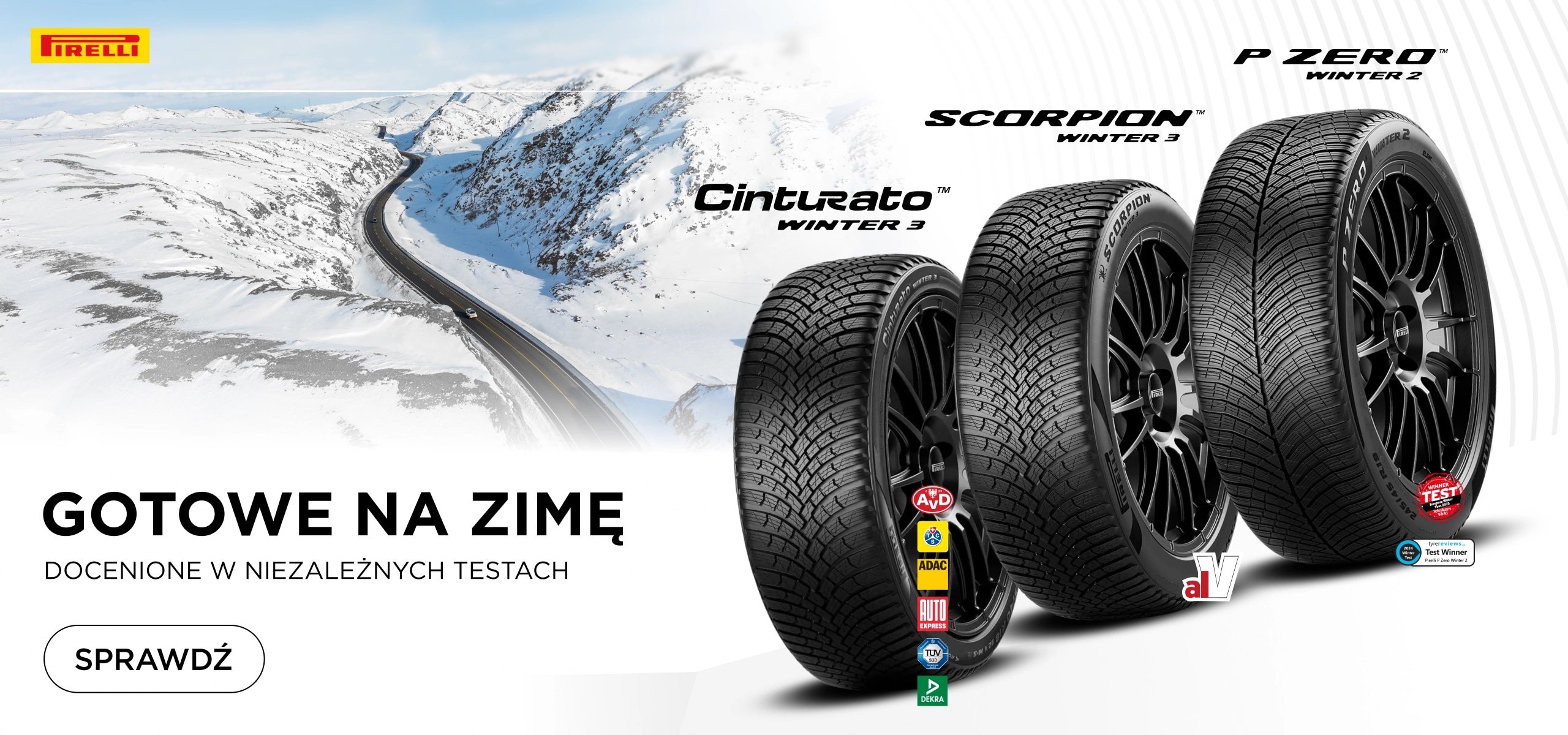Pirelli gotowe na zime