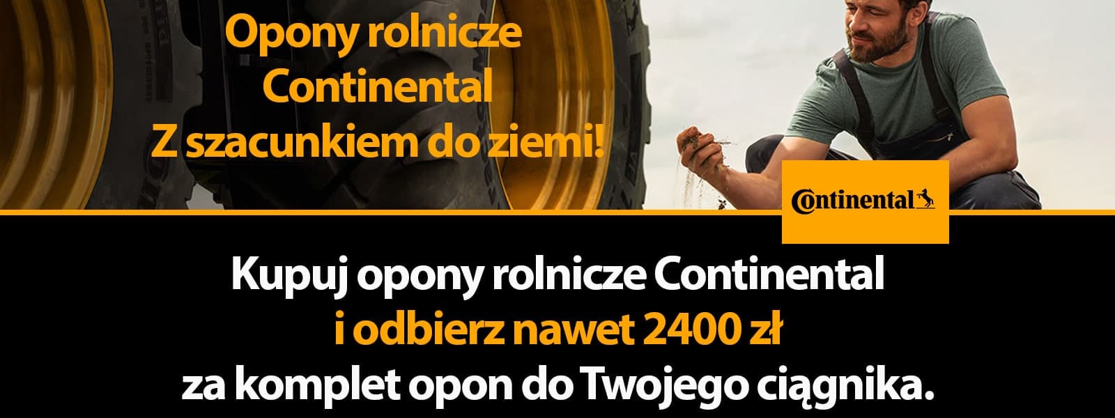 Opony Rolnicze Continental Promocja Zwrot od 400 do 600zł