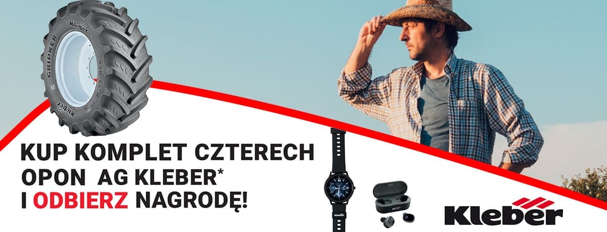 Z oponami Kleber zyskujesz dwa razy, weź udział w promocji