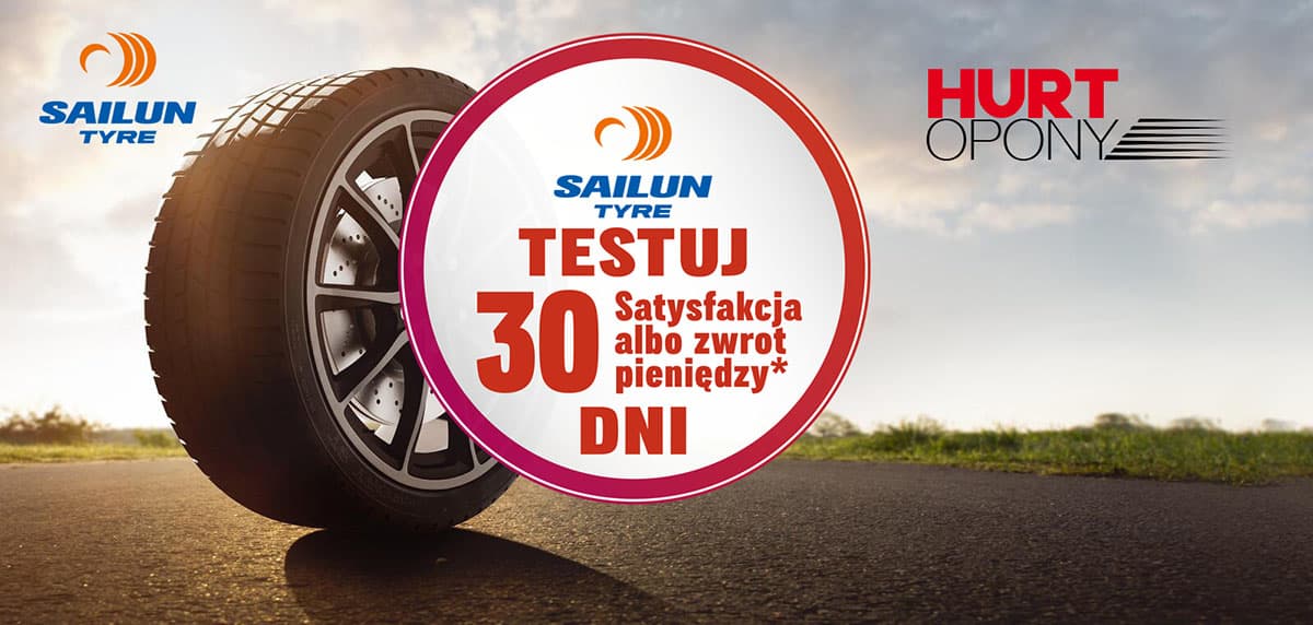 Testuj opony Sailun przez 30 dni