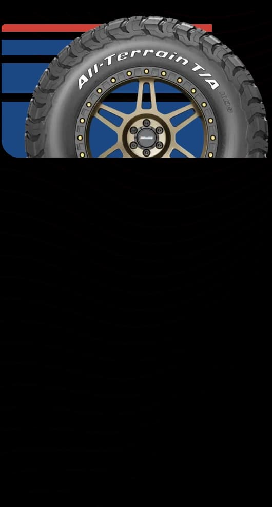 Właściwości techniczne i technologiczne opony BFGoodrich ALL-TERRAIN TA KO3