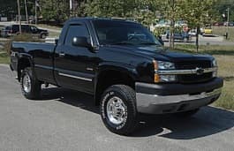 Pickup Standard Cab, 2d