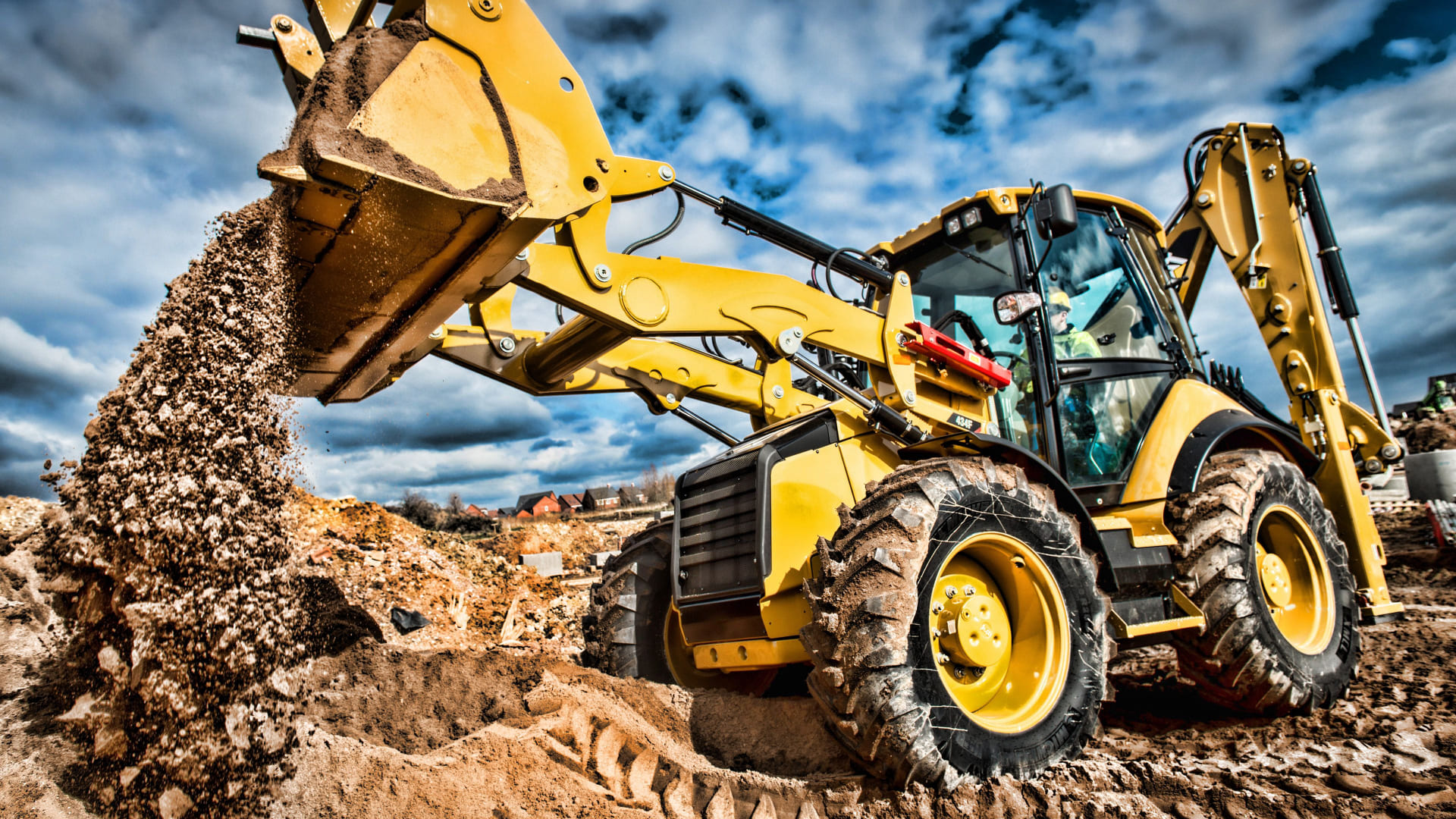 jak dobrać opony do koparki