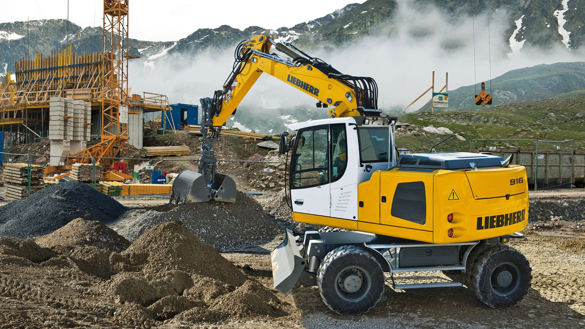 odpowiednie opony do koparki