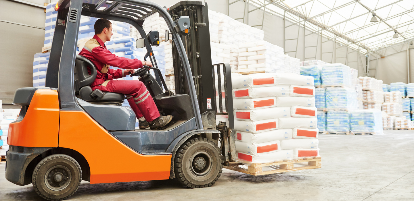 zdjecie wózka widłowego