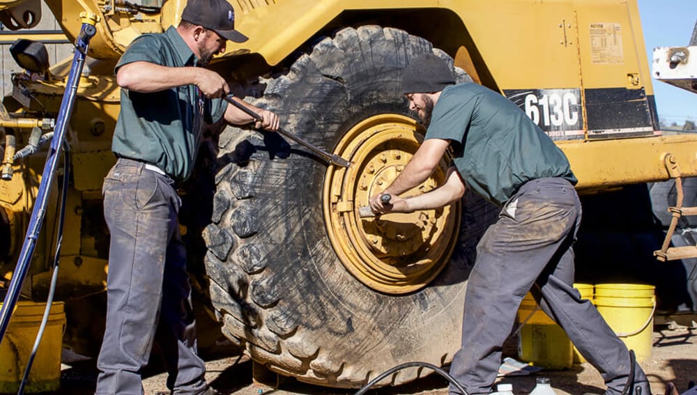 serwis opon wielkogabarytowych