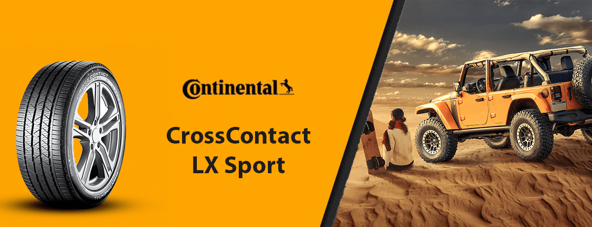opona Continental CrossContact LX Sport